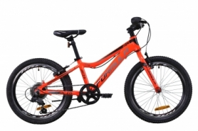 Велосипед детский Formula ACID 1.0 Vbr AL 2020 - AL 20", Красный с черным (OPS-FR-20-050)