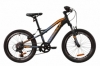 Велосипед дитячий Formula BLACKWOOD 1.0 AM Vbr AL 2020 року - AL 20 ", Сірий з блакитним і помаранчевим (OPS-FR-20-052)