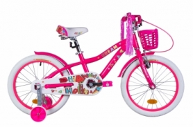 Велосипед детский Formula CREAM 2020 - 18", рама - 9,5", Малиновый (OPS-FRK-18-071)