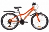 Велосипед подростковый горный Formula FOREST AM 14G Vbr St с крылом Pl 2019 - 24", рама - 12,5", Оранжево-бирюзовый (OPS-FR-24-147)