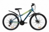 Велосипед підлітковий гірський Discovery TREK AM DD з крилом Pl 2020 року - ST 26 ", рама - 18", Малахітовий з жовтим (OPS-DIS-26-287)
