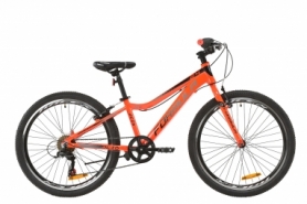 Велосипед подростковый горный Formula ACID 1.0 Vbr 2020 - AL 24", Красный с черным (OPS-FR-24-184)