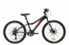 Велосипед підлітковий гірський Formula ACID 1.0 DD 2020 року - AL 24 ", Чорно-червоний з сірим (OPS-FR-24-188)