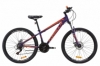 Велосипед подростковый горный Formula MOTION AM DD 2020 - AL 26", Фиолетовый с оранжевым (OPS-FR-26-334)