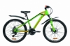 Велосипед підлітковий гірський Formula DAKAR 2020 року - 24 ", рама - 13", Зелено-оранжевий з чорним (OPS-FR-24-204)