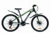 Велосипед підлітковий гірський Formula DAKAR 2020 року - 24 ", рама - 13", Чорно-зелений (OPS-FR-24-205)