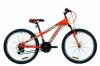 Велосипед подростковый горный Discovery RIDER 2020 - 24", Оранжево-синий (OPS-DIS-24-199)