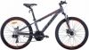 Велосипед підлітковий гірський Leon JUNIOR AM DD 2020 року - 24 ", рама - 12,5", Антрацитовий з червоним (OPS-LN-24-041)