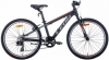 Велосипед підлітковий гірський Leon JUNIOR 2020 року - 24 ", рама - 12,5", Чорно-помаранчевий з сірим (OPS-LN-24-052)