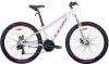 Велосипед підлітковий гірський Leon SUPER JUNIOR 2020 року - 26 ", Біло-малиновий з помаранчевим (OPS-LN-26-046)
