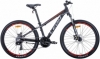 Велосипед підлітковий гірський Leon SUPER JUNIOR 2020 року - 26 ", Чорно-помаранчевий з сірим (OPS-LN-26-049)