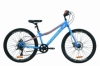 Велосипед підлітковий гірський Formula FOREST DD 2020 року - 24 ", рама - 12,5", Синьо-помаранчевий (OPS-FR-24-210)