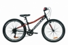 Велосипед підлітковий гірський Formula FOREST 2020 року - 24 ", рама - 12,5", Чорно-червоний (OPS-FR-24-214)