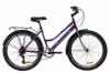 Велосипед міський жіночий Discovery PRESTIGE WOMAN Vbr з заднім багажником St, з крилом St 2020 року - ST 26 ", рама - 17", Фіолетовий (OPS-DIS-26-245)