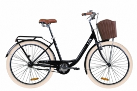 Велосипед міський жіночий Dorozhnik LUX 2020 року - 26 ", Антрацитовий (OPS-D-26-097)