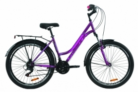 Велосипед горный женский Formula OMEGA 2020 - 26", Перламутровий сиреневый с малиновым (OPS-FR-26-418)