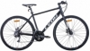 Велосипед гибридный Leon HD-80 2020 - 28", Черно-белый (OPS-LN-28-014)