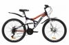 Велосипед горный Discovery CANYON AM2 DD с крылом Pl 2020 - ST 26", рама - 17,5", Сине-оранжевый (OPS-DIS-26-234)