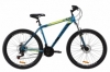 Велосипед горный Discovery TREK AM DD 2020 - ST 27.5", Малахитовый с желтым (OPS-DIS-27.5-008)