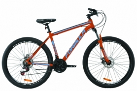 Велосипед гірський Formula THOR 2.0 AM DD 2020 року - AL 27.5 ", Оранжево-синій з сірим (OPS-FR-27.5-038)