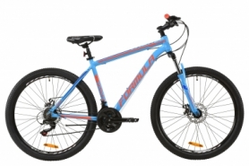 Велосипед горный Formula THOR 1.0 AM DD 2020 - AL 27.5", Сине-оранжевый (OPS-FR-27.5-043)