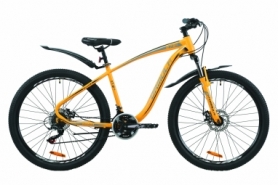 Велосипед горный Formula KOZAK 2020 - 27.5", Оранжево-черный с серым (OPS-FR-27.5-049)