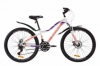 Велосипед гірський жіночий Discovery KELLY AM DD з крилом Pl 2020 року - ST 26 ", Біло-фіолетовий з оранжевим жіночий (OPS-DIS-26-259)