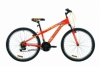 Велосипед горный Discovery RIDER 2020 - 26", Красно-оранжевый с синим (OPS-DIS-26-314)