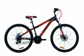 Велосипед гірський Discovery RIDER DD 2020 року - 26 ", Чорно-червоний (OPS-DIS-26-329)