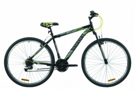 Велосипед горный Discovery RIDER 2020 - 29", Черно-серый с зеленым (OPS-DIS-29-064)
