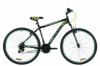 Велосипед горный Discovery RIDER 2020 - 29", рама - 21", Черно-серый с зеленым (OPS-DIS-29-070)