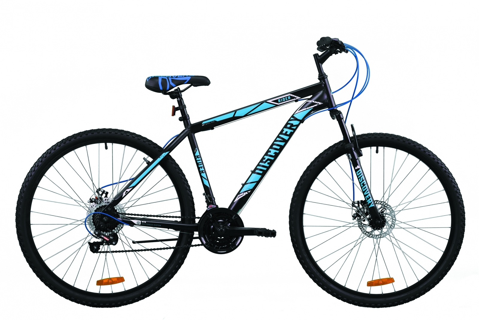 

Велосипед горный Discovery RIDER DD 2020 - 29", Черно-синий (OPS-DIS-29-085)