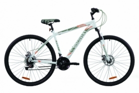 Велосипед горный Discovery RIDER DD 2020 - 29", Бело-красный с серым (OPS-DIS-29-075)
