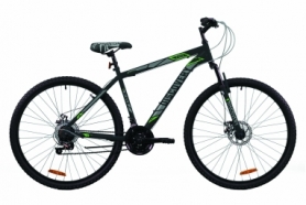 Велосипед гірський Discovery RIDER DD 2020 року - 29 ", Чорно-сірий з зеленим (OPS-DIS-29-082)