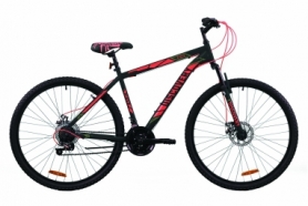 Велосипед гірський Discovery RIDER DD 2020 року - 29 ", Чорно-червоний (OPS-DIS-29-080)
