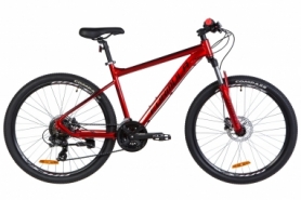 Велосипед горный Formula F-1 HDD 2020 - 26", рама - 18", Красный (OPS-FR-26-445)