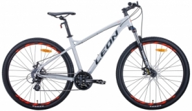 Велосипед горный Leon TN-90 2020 - 29", Серый (OPS-LN-29-064)