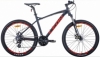 Велосипед горный Leon HT-90 2020 - 26", Графитовый с красным (OPS-LN-26-056)