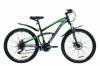 Велосипед горный Formula BLAZE 2020 - 26", Черно-серый с зеленым (OPS-FR-26-380)