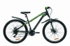 Велосипед гірський Formula DAKAR DD 2020 року - 26 ", Чорно-сірий з зеленим (OPS-FR-26-383)