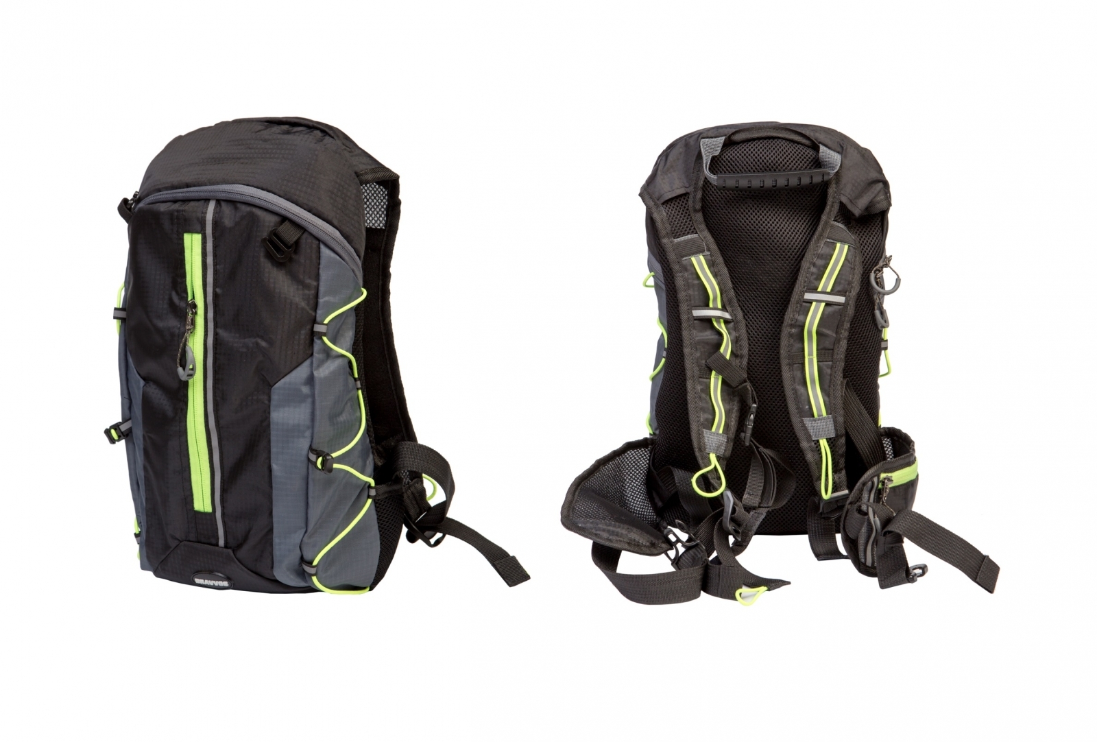 

Велорюкзак QIJIAN BAGS B-300 (BKP-000) - черно-зеленый, 44х26х9 см