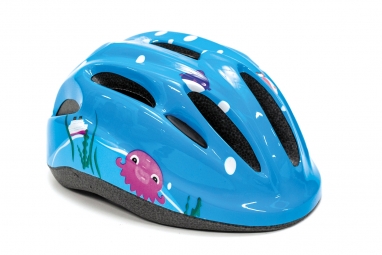 Шлем велосипедный детский FSK KS502  (HEAD-031) - голубой, 50-56см (3-8 лет)