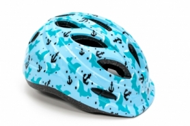 Шлем велосипедный детский FSK KY501 (HEAD-032) - бирюзовый, (3-8 лет)