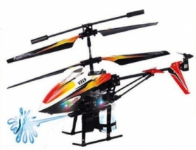 Вертолёт на радиоуправлении 3-к WL Toys V319 SPRAY водяная пушка (оранжевый) - Фото №2