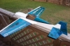Самолет р/у Precision Aerobatics Katana Mini 1020мм KIT (синий)