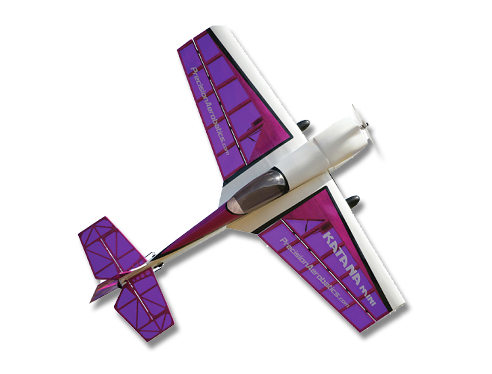 

Самолет р/у Precision Aerobatics Katana Mini 1020мм KIT (фиолетовый)