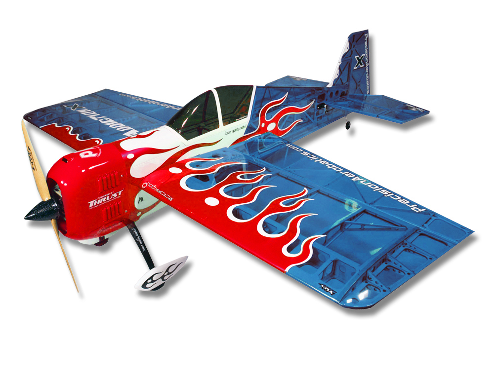 

Самолет р/у Precision Aerobatics Addiction X 1270мм KIT (синий)