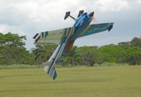 Самолет р/у Precision Aerobatics XR-52 1321мм KIT (синий) - Фото №7
