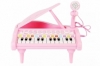 Дитяче піаніно синтезатор Baoli "Маленький музикант" з мікрофоном 24 клавіші (рожевий) - Фото №2