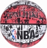 Мяч баскетбольный Spalding NBA Graffiti Outdoor (83574Z) - красный, №7